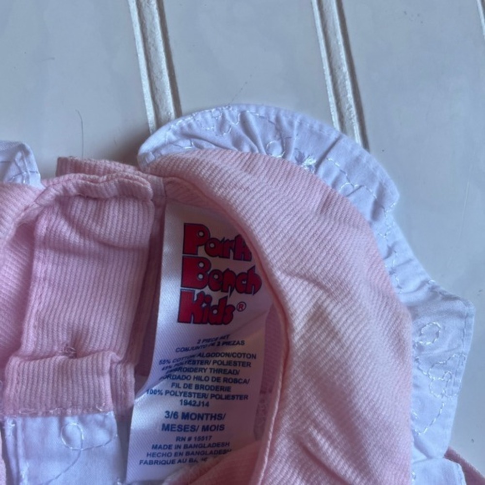 Vintage Baby Girl 3-6M Clothing Bundle Carter's Dresses Sunsuit Spring Lot - Picture 3 of 16